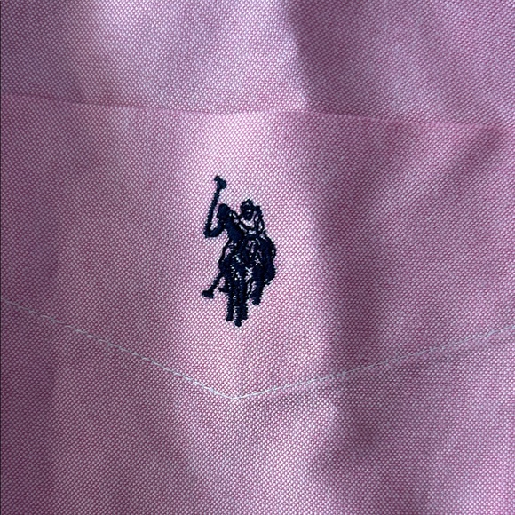 U.S. Polo Assn. Pink Button-Down Oxford Shirt - Picture 3 of 10